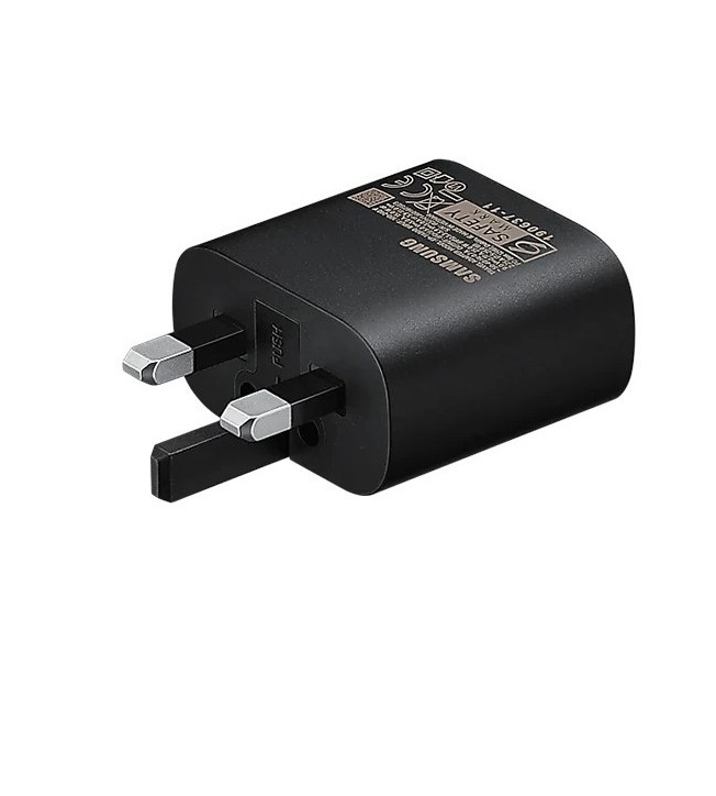 شارژر دیواری 25 وات سامسونگ مدل EP-TA800 به همراه کابل USB-C به USB-C اصلی